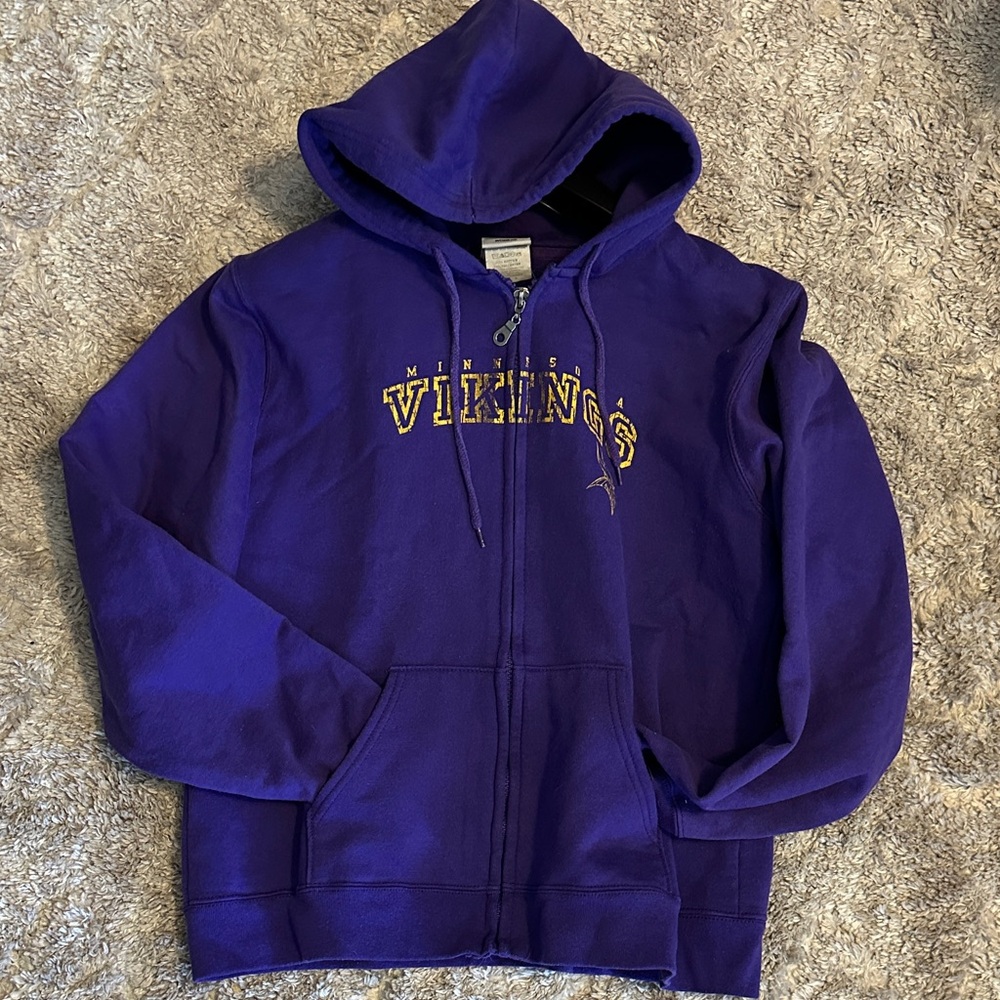 Women’s Minnesota Vikings zip up Hoodie